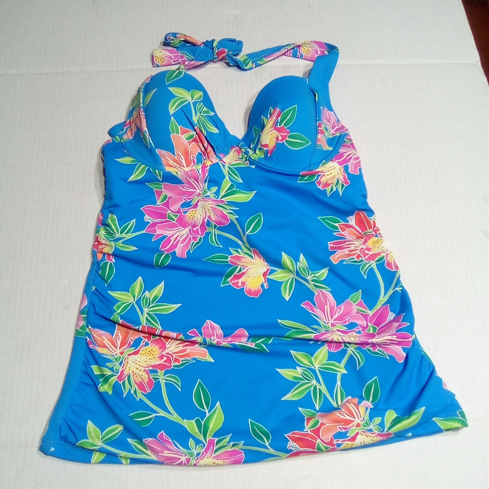 TOMMY BAHAMA TOP BIKINI TUMMY CONTROL SIZE SC - Picture 5 of 10